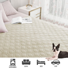 Ameritex washable reversible pet blanket simplifies cleaning after playtime.