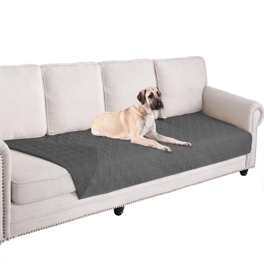 Ameritex waterproof blanket dog bed cover protects furniture from spills and accidents.
