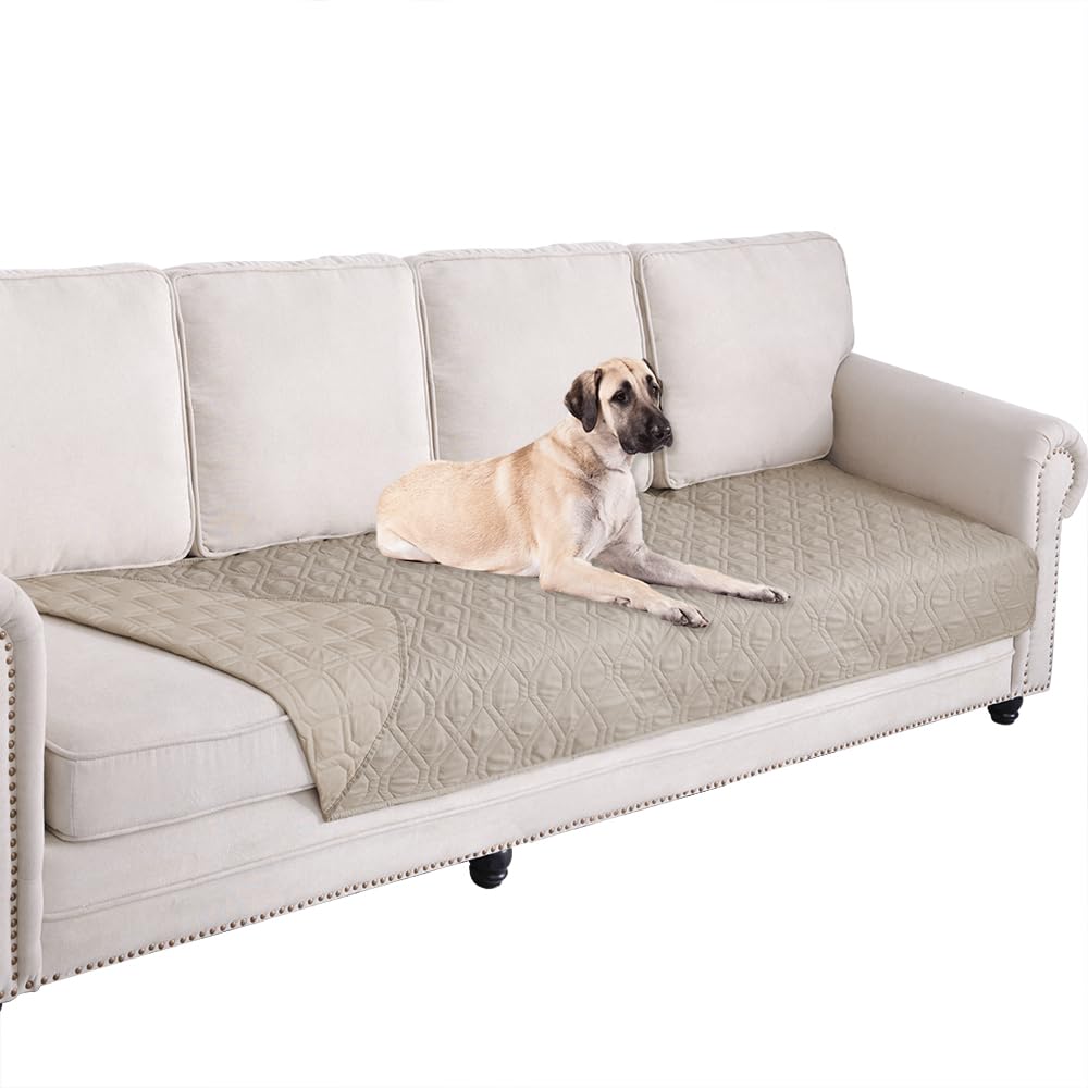 Ameritex waterproof blanket dog bed cover protects furniture from spills.