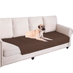 Ameritex waterproof blanket furniture cover protects sofas from spills and pets.