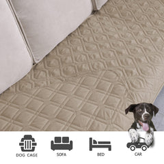 Waterproof backing detail of the Ameritex blanket showing durable surface protection.