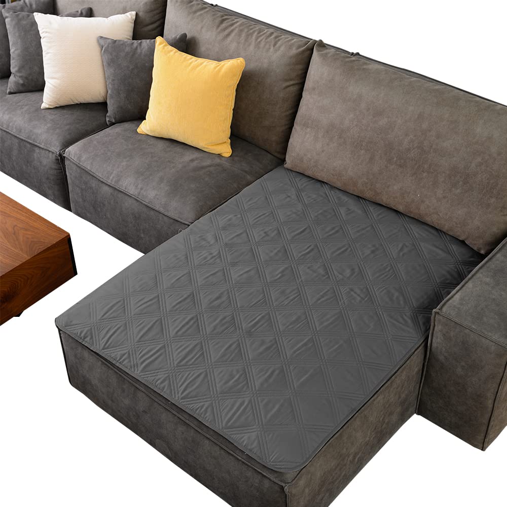 Ameritex waterproof dog bed cover with anti-slip back protects 40x50 furniture from spills and pet hair.