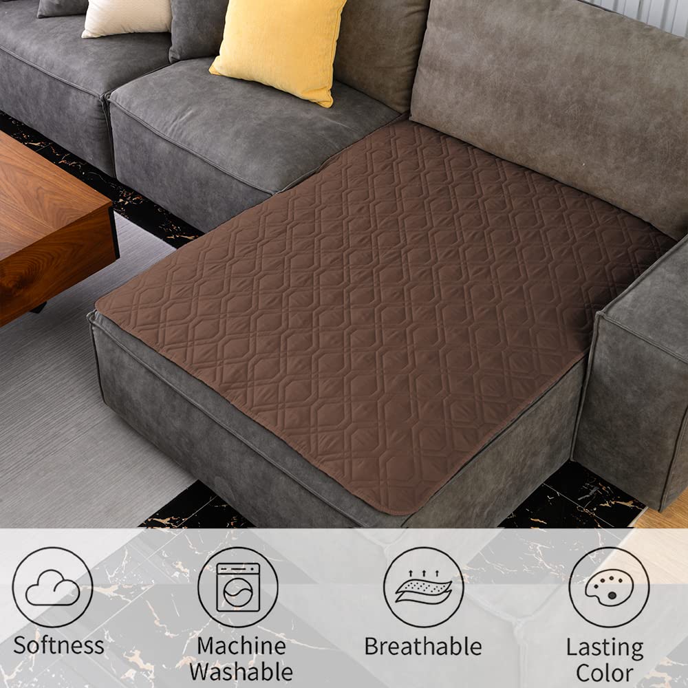 Close look at care label and fabric texture of Ameritex cover.