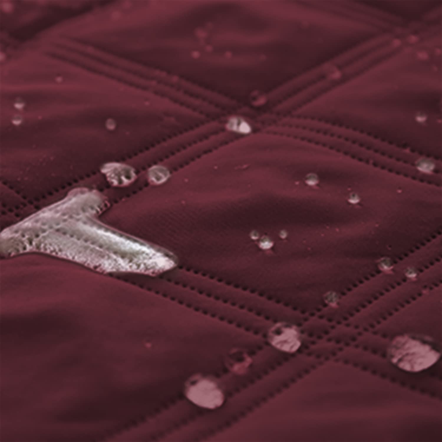 Ameritex waterproof dog bed cover on bed guards linens from accidents.