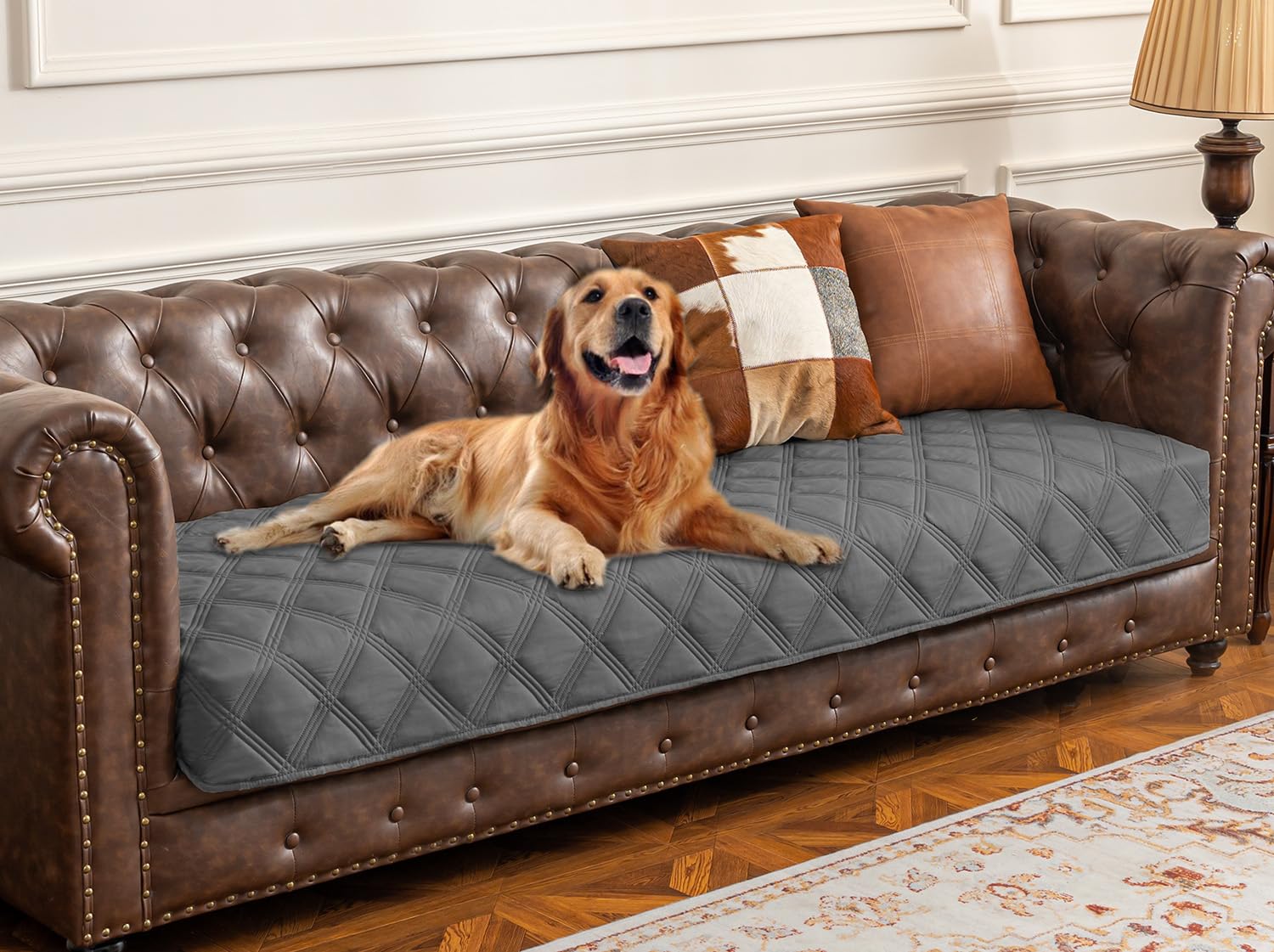 Ameritex waterproof dog bed cover overview: versatile protection against spills