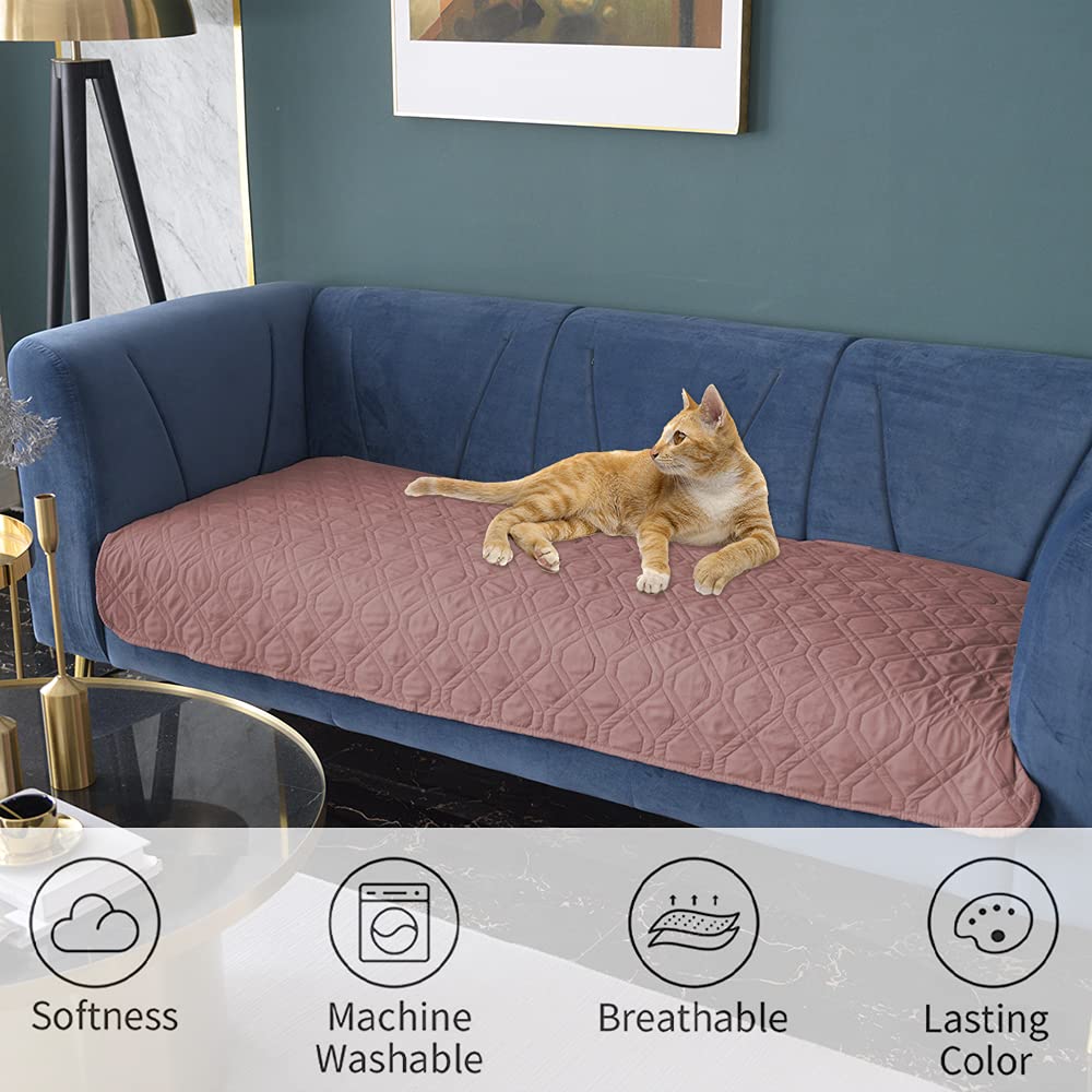 Ameritex waterproof bed cover shows reversible colors for stylish protection