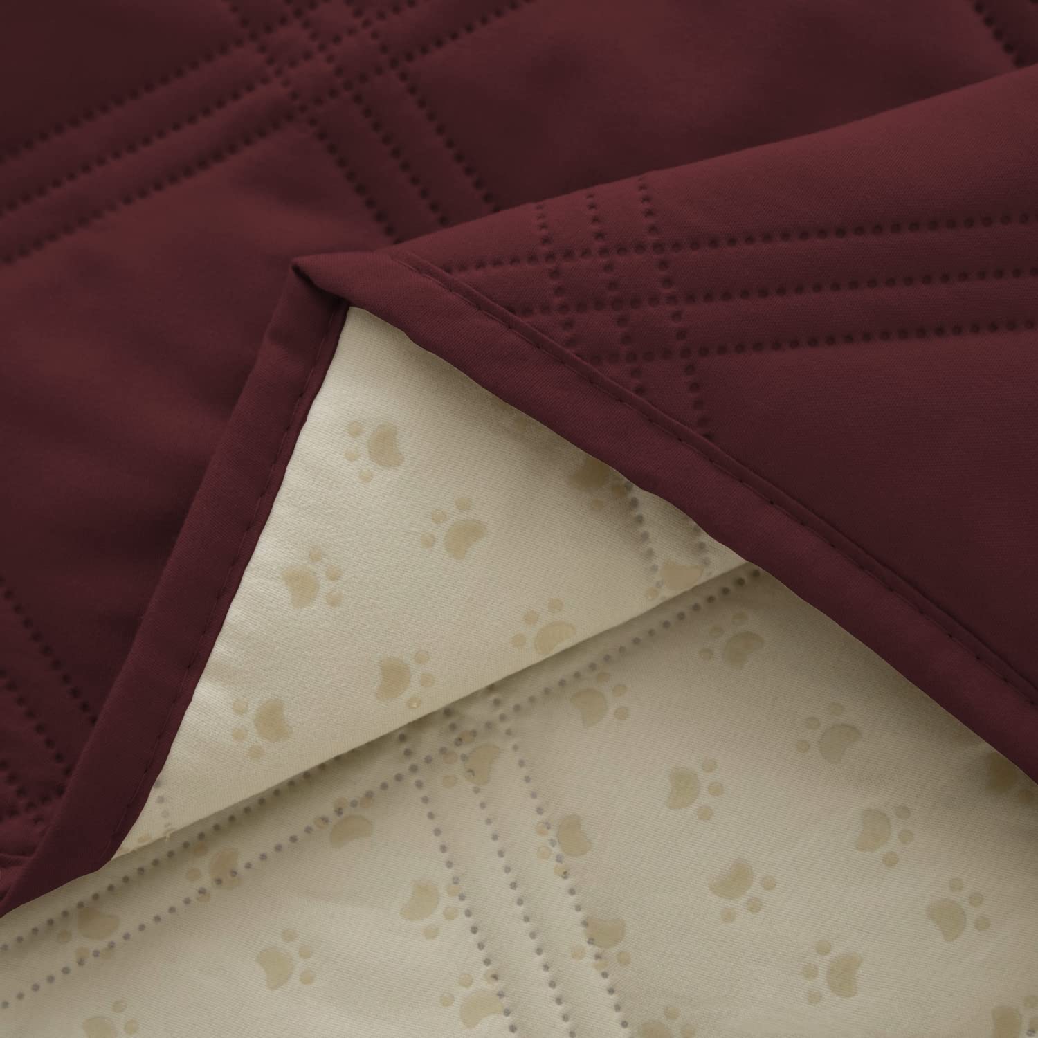 Ameritex waterproof dog bed cover ultra-soft blanket feel for cozy pet snuggles.