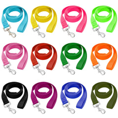 AMFOSNEL 12-piece leash set in colors for versatile daily walks