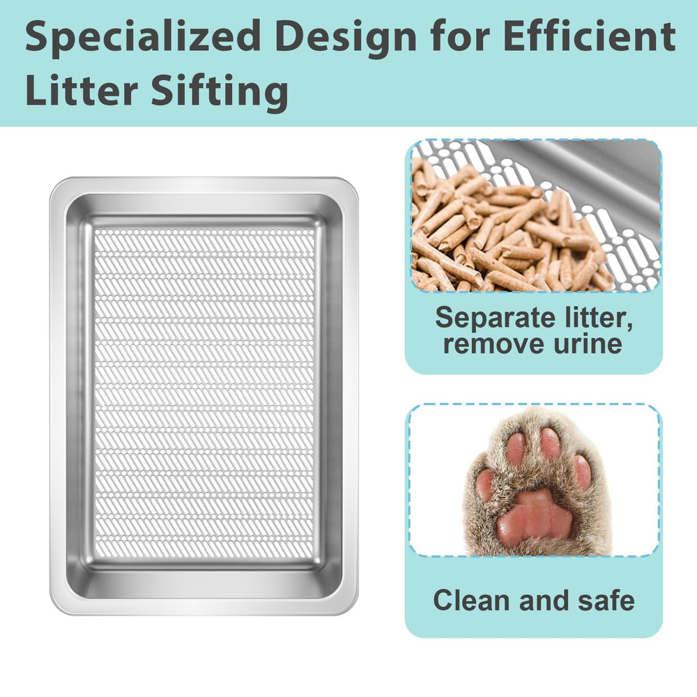 Amibud stainless steel finish complements decor while resisting odors