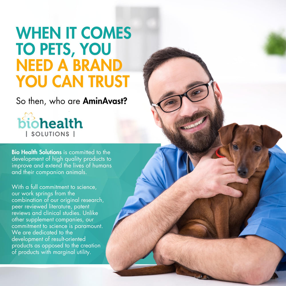 AminAvast kidney support daily-use soft chews offer convenient administration.