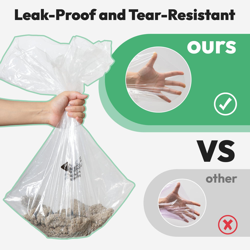 AMOGOGOPET leak-proof seal for cleaner litter area