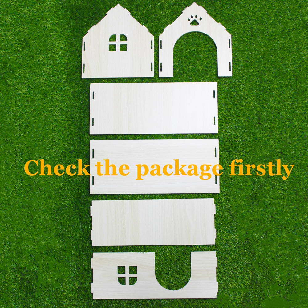 Amonk Guinea Pig Hideout easy-clean design supports quick maintenance