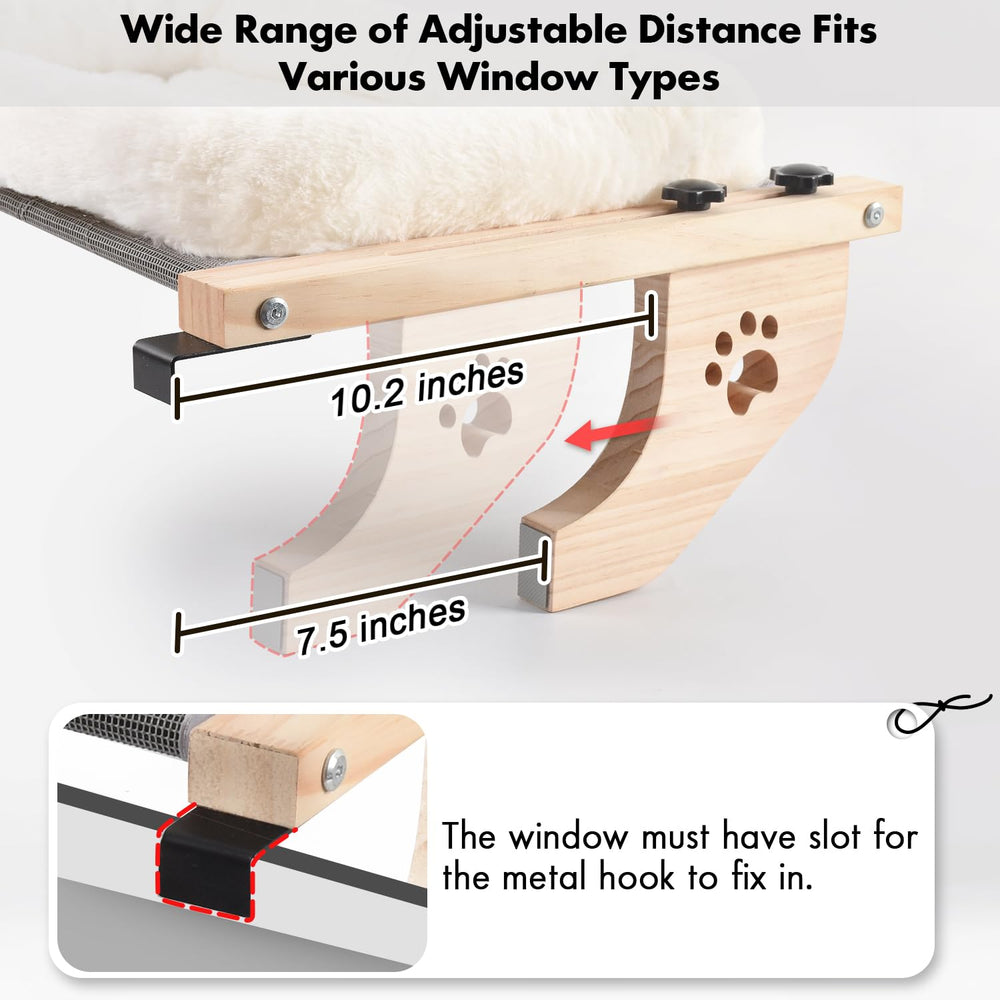 AMOSIJOY versatile design fits window sills, bedside, drawers, or cabinets