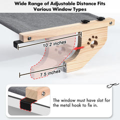 AMOSIJOY breathable removable cover for easy cleaning and comfort