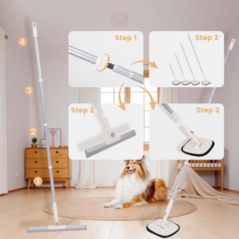 AMOSTIIIIIIC easy-clean design saves time during laundry.