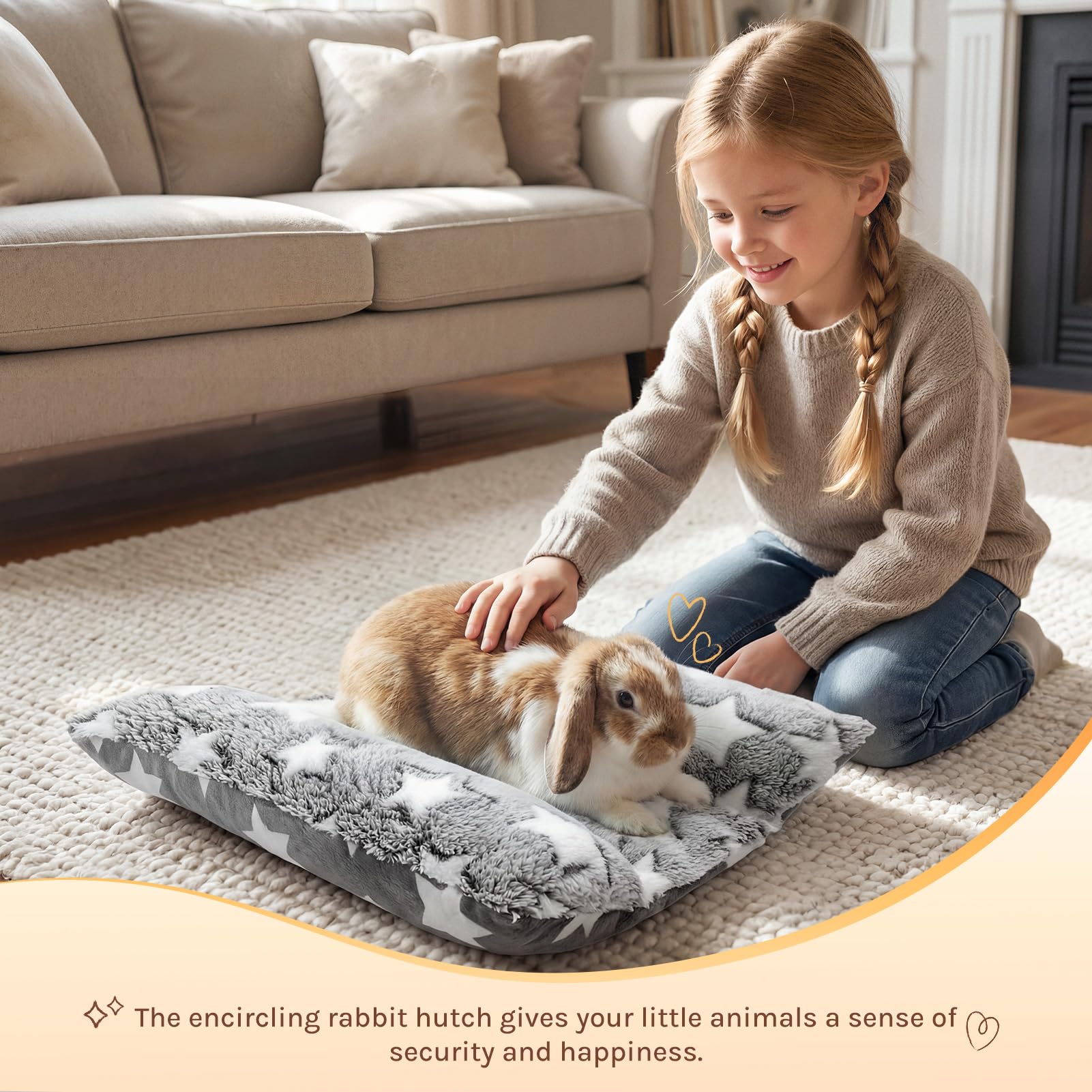 Amremsu bed suitable for cages sofas and indoor play areas
