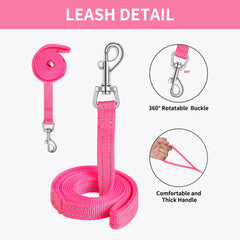 AMTOR harness and leash set shows padded cotton hand grip for comfortable handling
