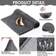 Amylove absorbent small pet pad helps moisture stay away from fur.