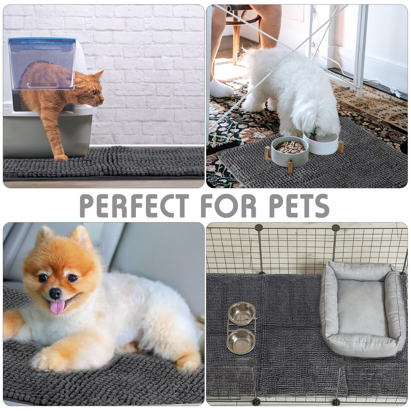 Amylove cuttable bed pads adapt to your pet’s space.
