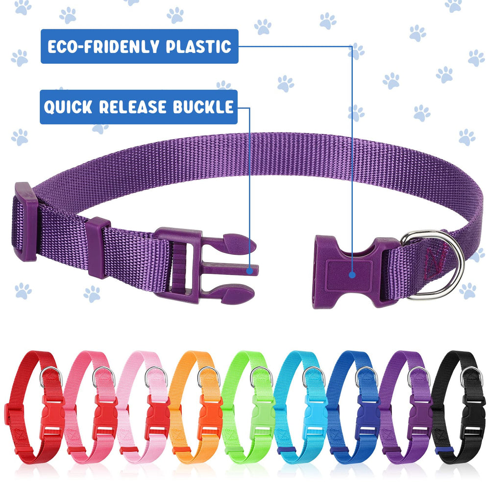 Amylove nylon material close-up highlighting durable, sturdy collar.