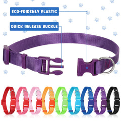 Amylove nylon material close-up highlighting durable, sturdy collar.