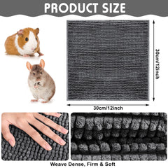 Amylove washable pee pad microfiber chenille keeps bedding clean and dry.