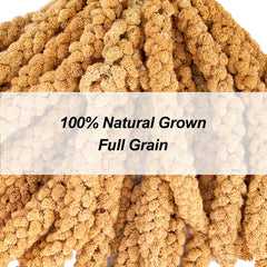 Amzey millet with no additives, clean bird treat.