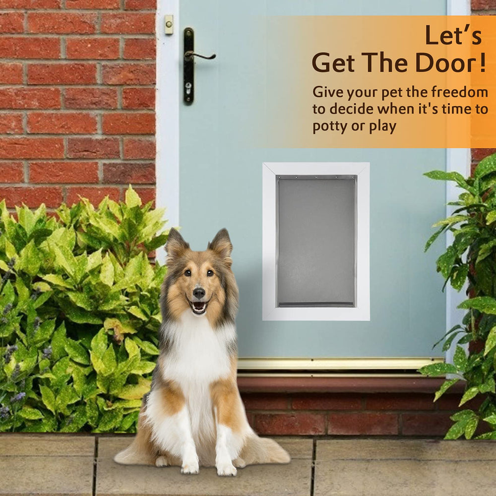 AMZOO flap compatibility across multiple door types for flexible use