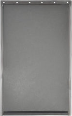 AMZOO extra large dog door flap weather-closure for improved insulation.