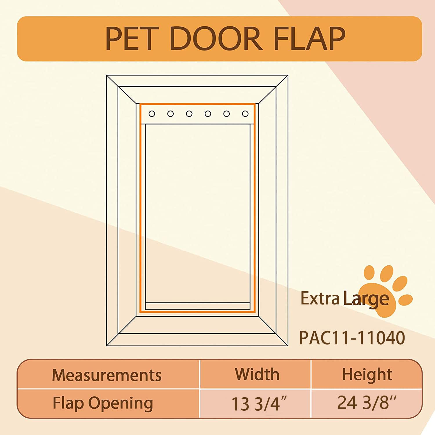 AMZOO large opening supports bigger dogs and pets.