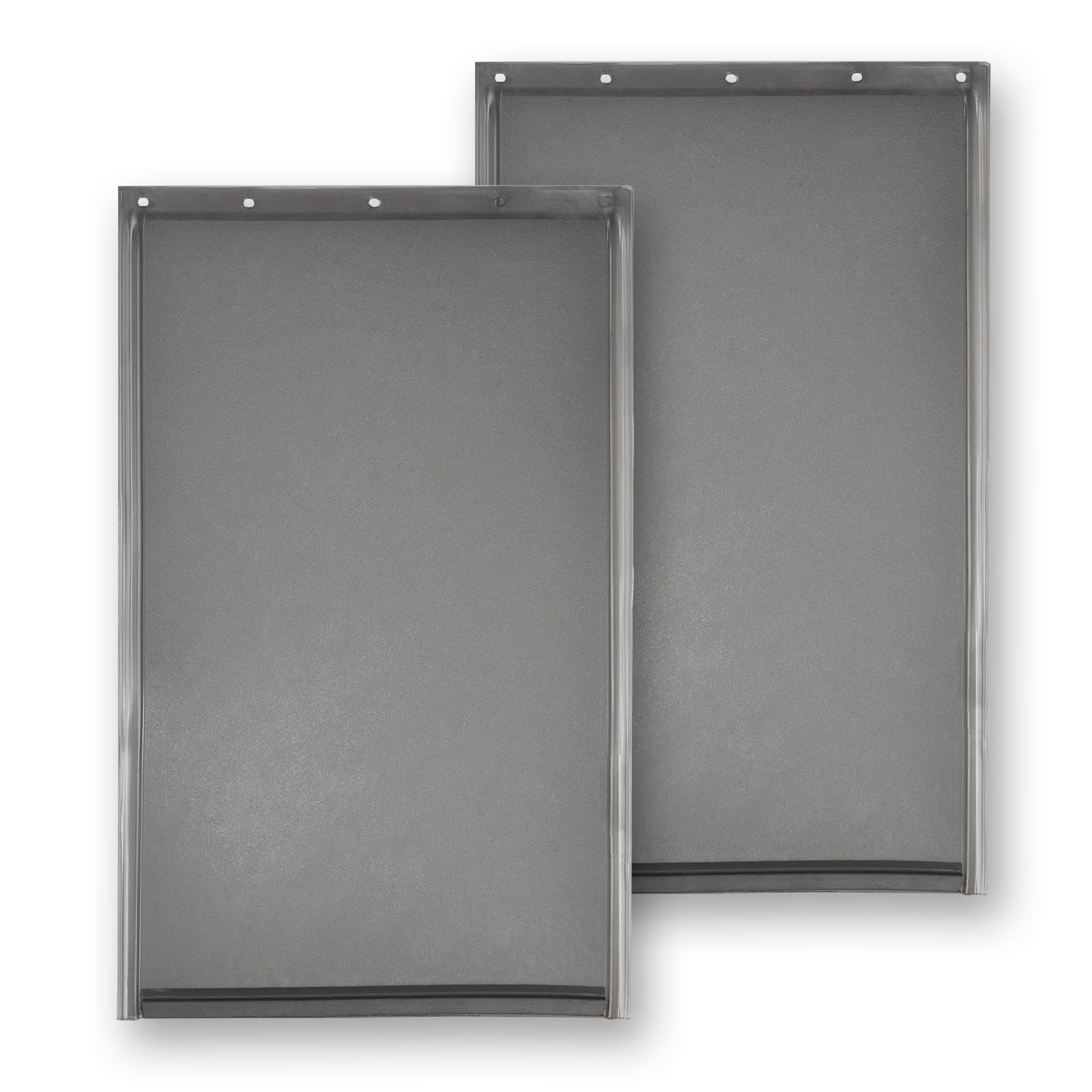 AMZOO dog door flap with weather seal reduces drafts and noise