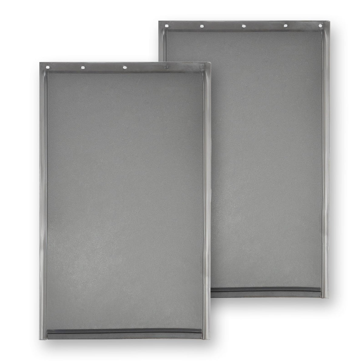 AMZOO dog door flap with weather seal reduces drafts and noise