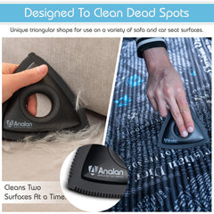 Analan three-mode hair remover adapts to auto detailing for tough surfaces.