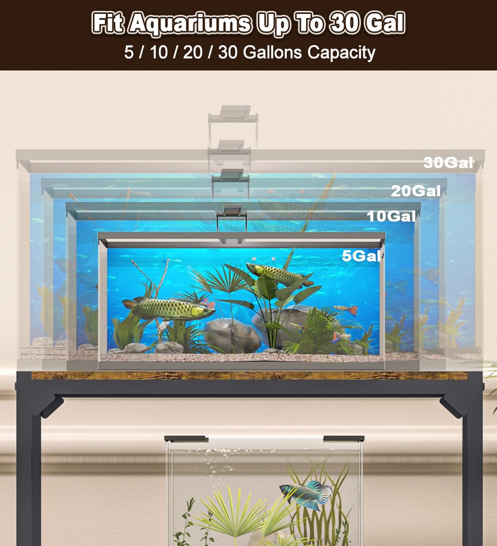 AnBaiMei turtle tank stand designed for reptile habitats and terrariums.