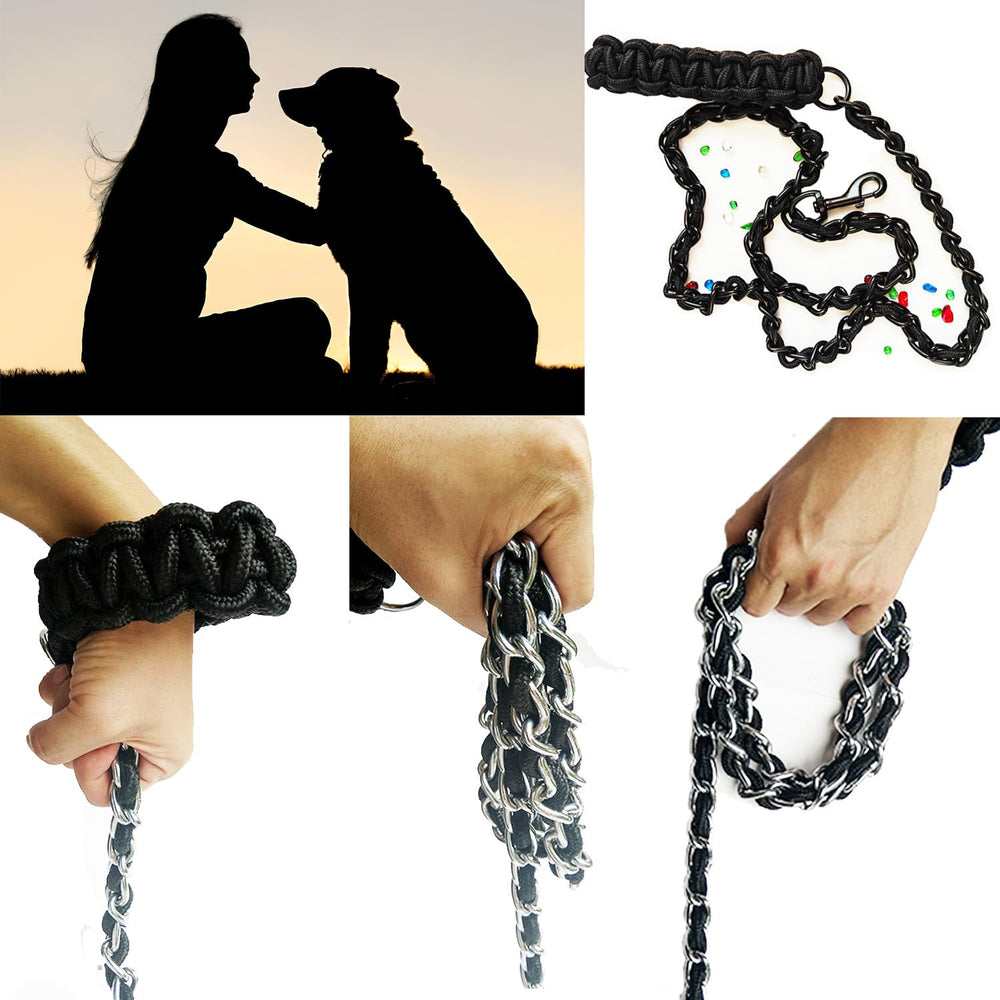 AncBace large-dog leash suitable for breeds like Doberman and German Shepherd