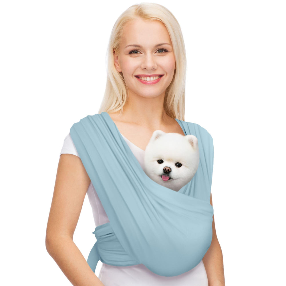 AnccoPlus front-facing dog carrier design offers hands-free comfort for small pets.