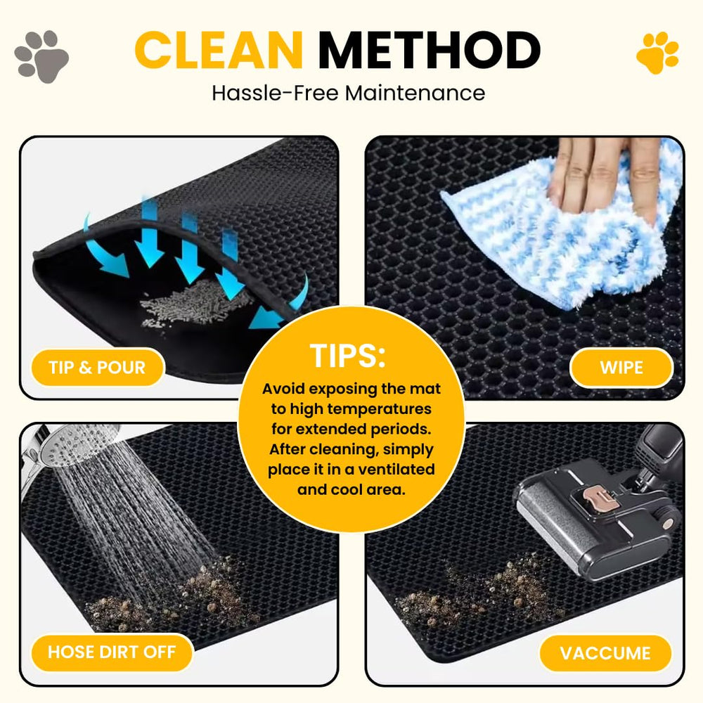 Andalus Brands paw-friendly mat uses soft EVA material for gentle paw contact.
