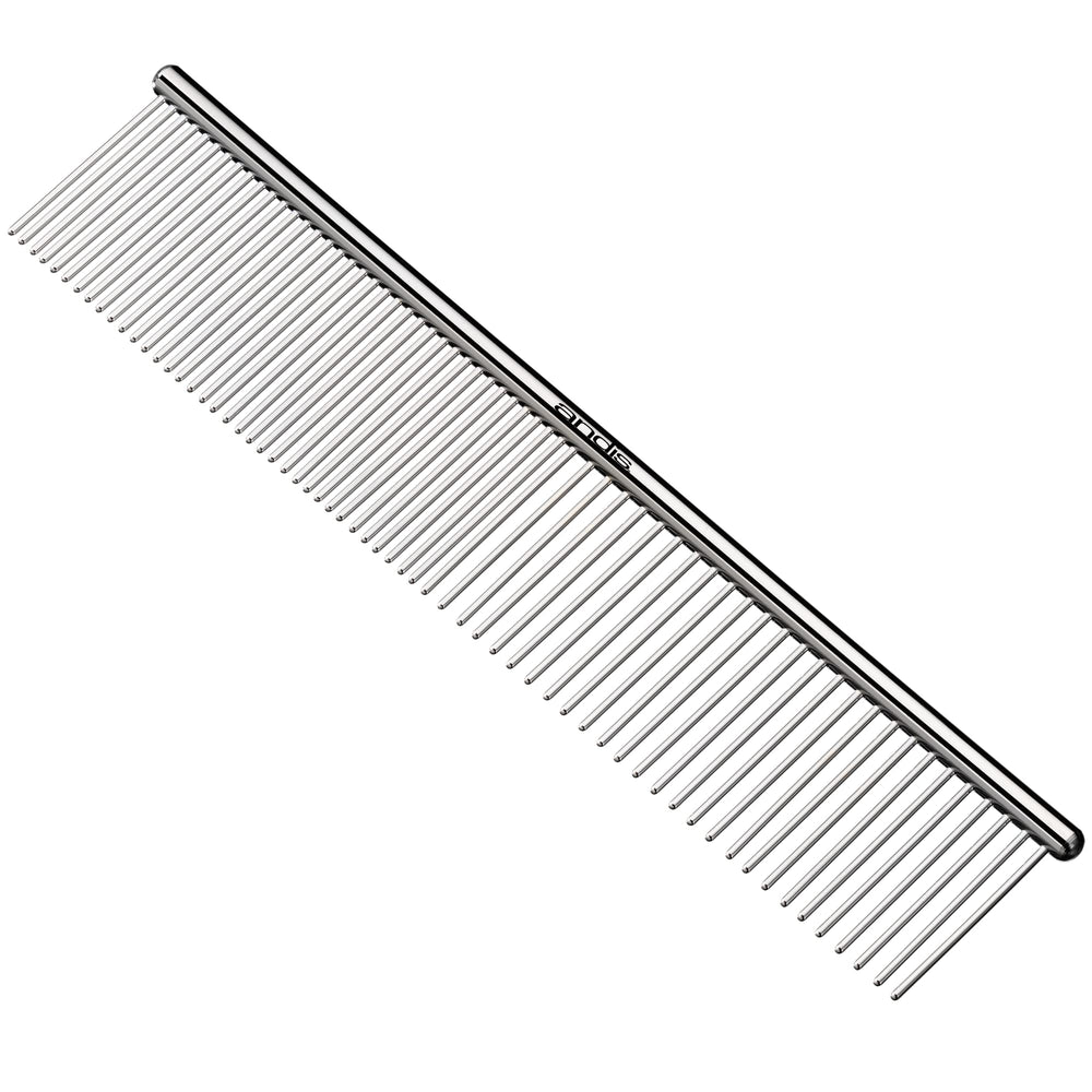 Andis 65730 dual teeth design for detangling coats without snagging during grooming.