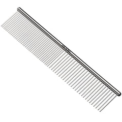 Andis 65730 dual teeth design for detangling coats without snagging during grooming.