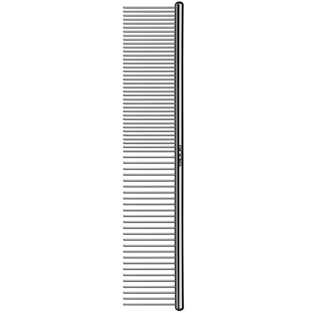 Andis 65730 stainless-steel comb for knots and mats helps smooth your pet’s coat.