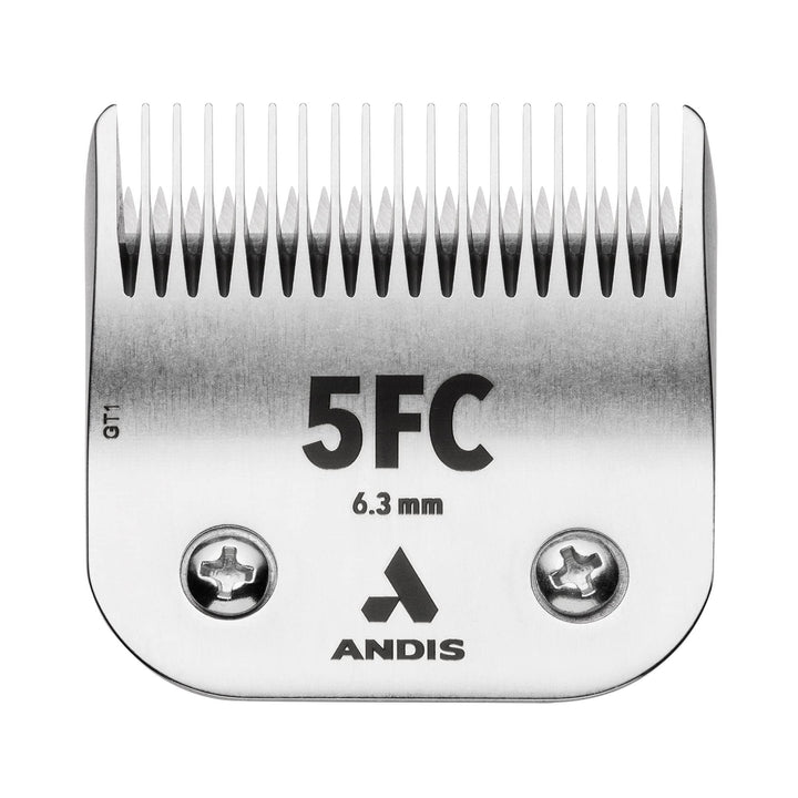 Andis ceramicEDGE 5FC blade in 1/4-inch cut for precise body grooming.