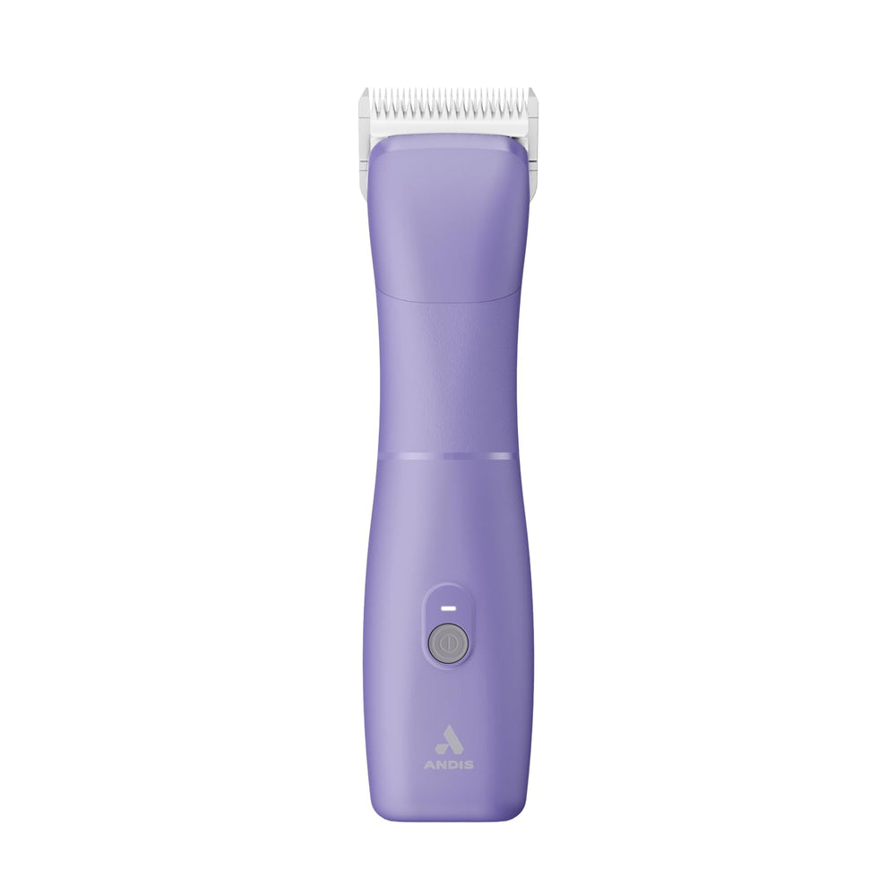 Andis eMERGE cordless clipper in action delivering smooth cuts on all coat types.