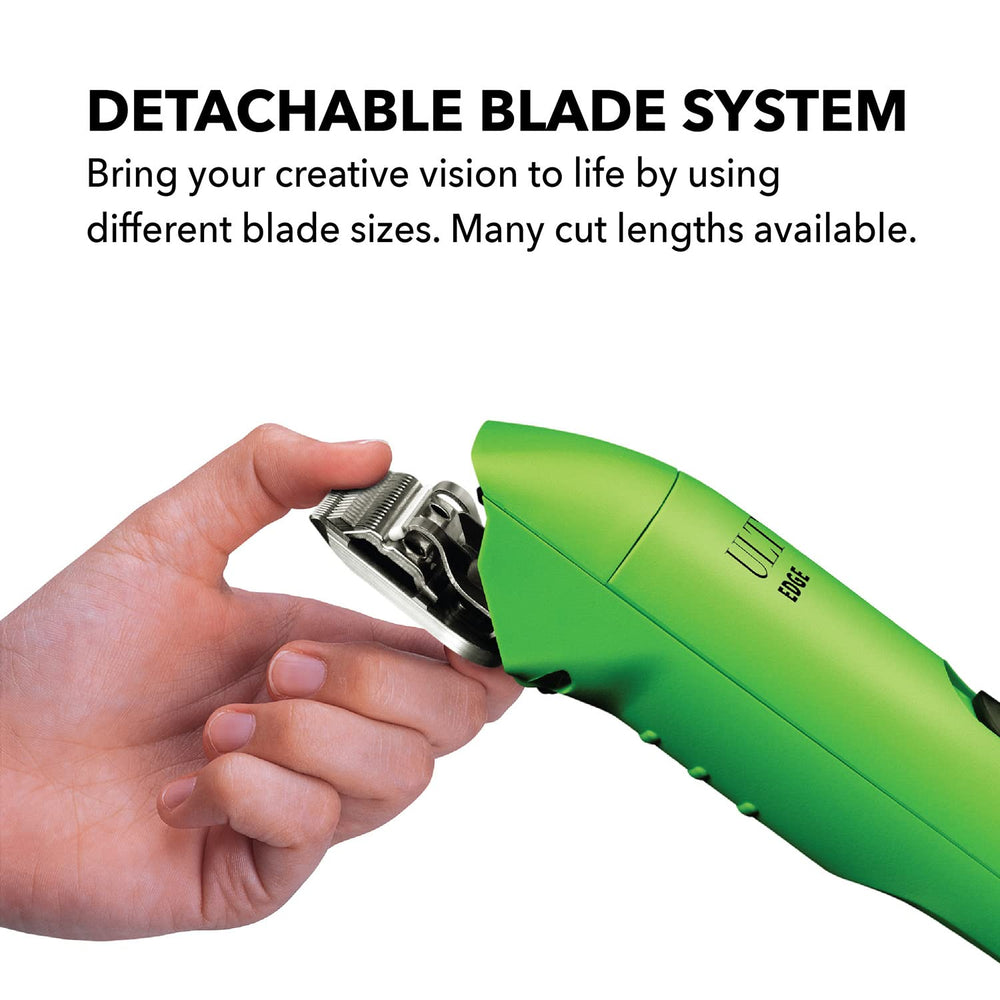 Andis ProClip Super 2-Speed 14-inch cord supports uninterrupted grooming.