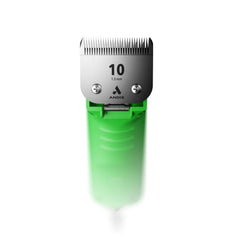 Andis ProClip Super 2-Speed detachable blades enable quick blade changes.