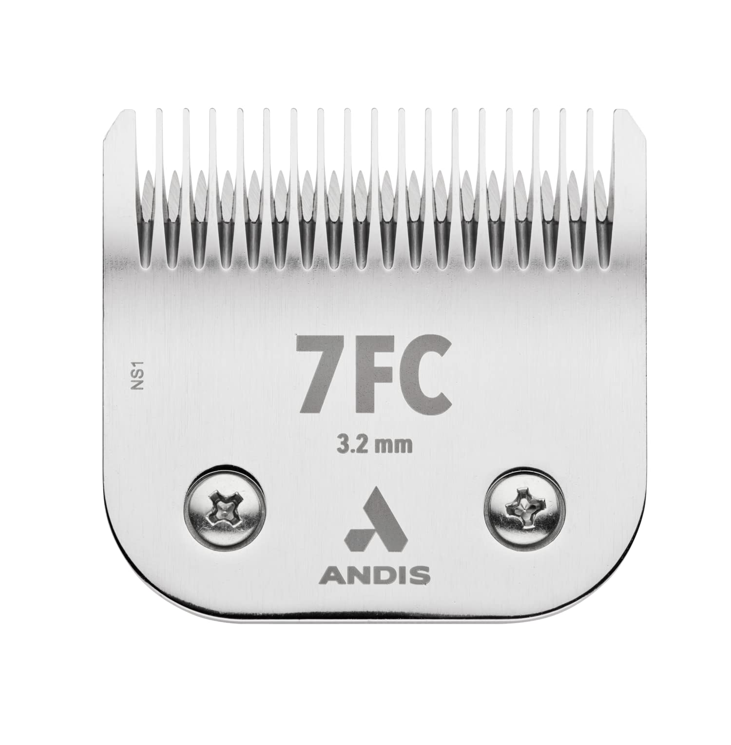 Andis UltraEdge 7FC blade with 1/8 inch cut for precise, smooth grooming.