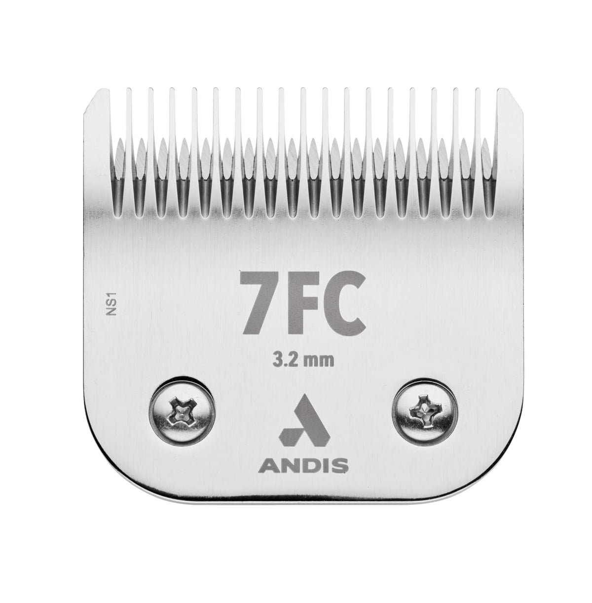 Andis UltraEdge 7FC blade with 1/8 inch cut for precise, smooth grooming.