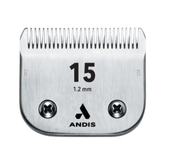 Andis UltraEdge detachable blade in carbon steel for smooth, reliable pet grooming results.