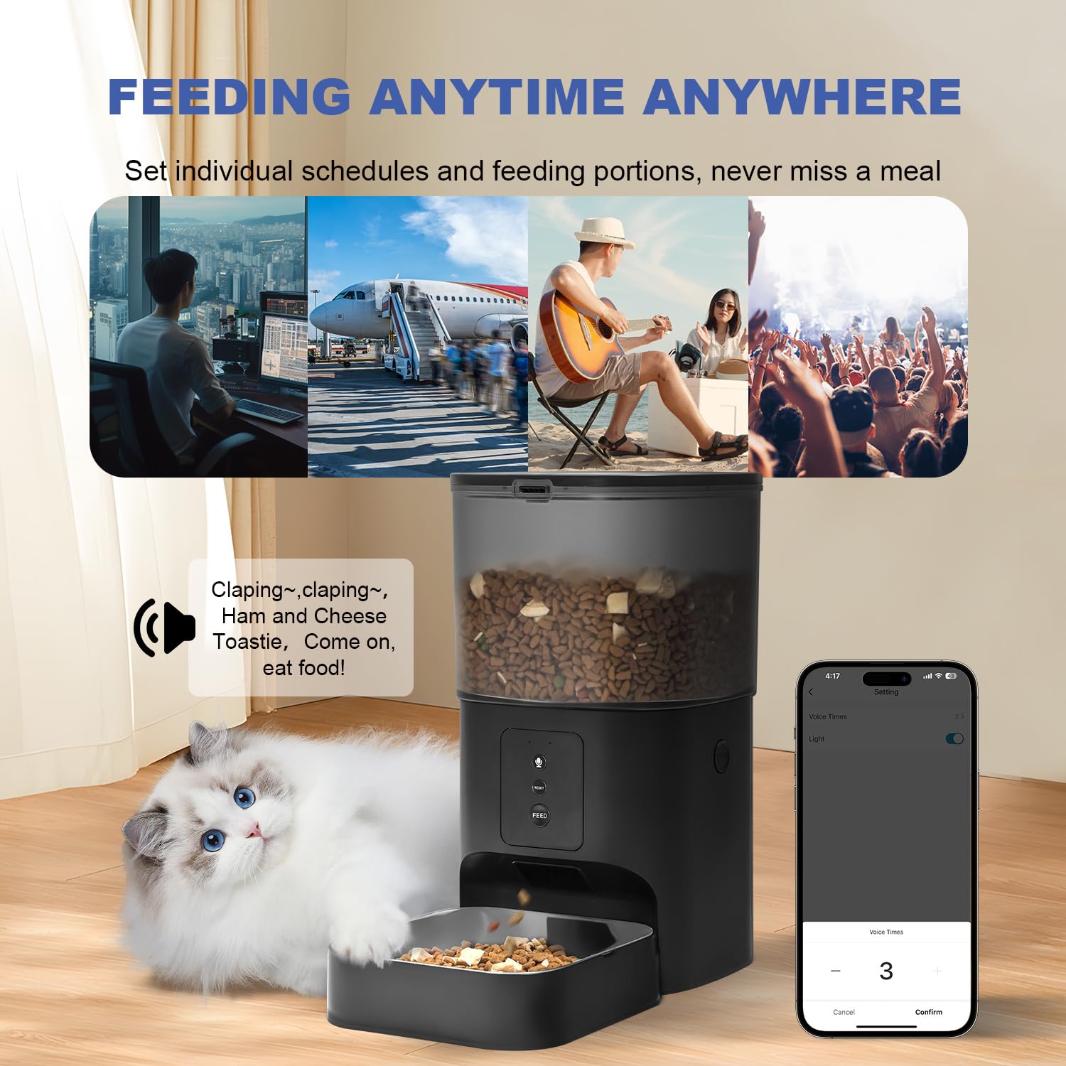 Andoll Home desiccant compartment helps keep food dry and fresh.