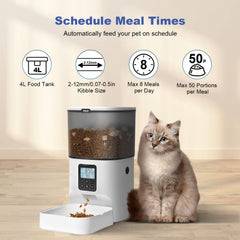 ANDOLL HOME food dispenser delivering smooth flow for steady portions.