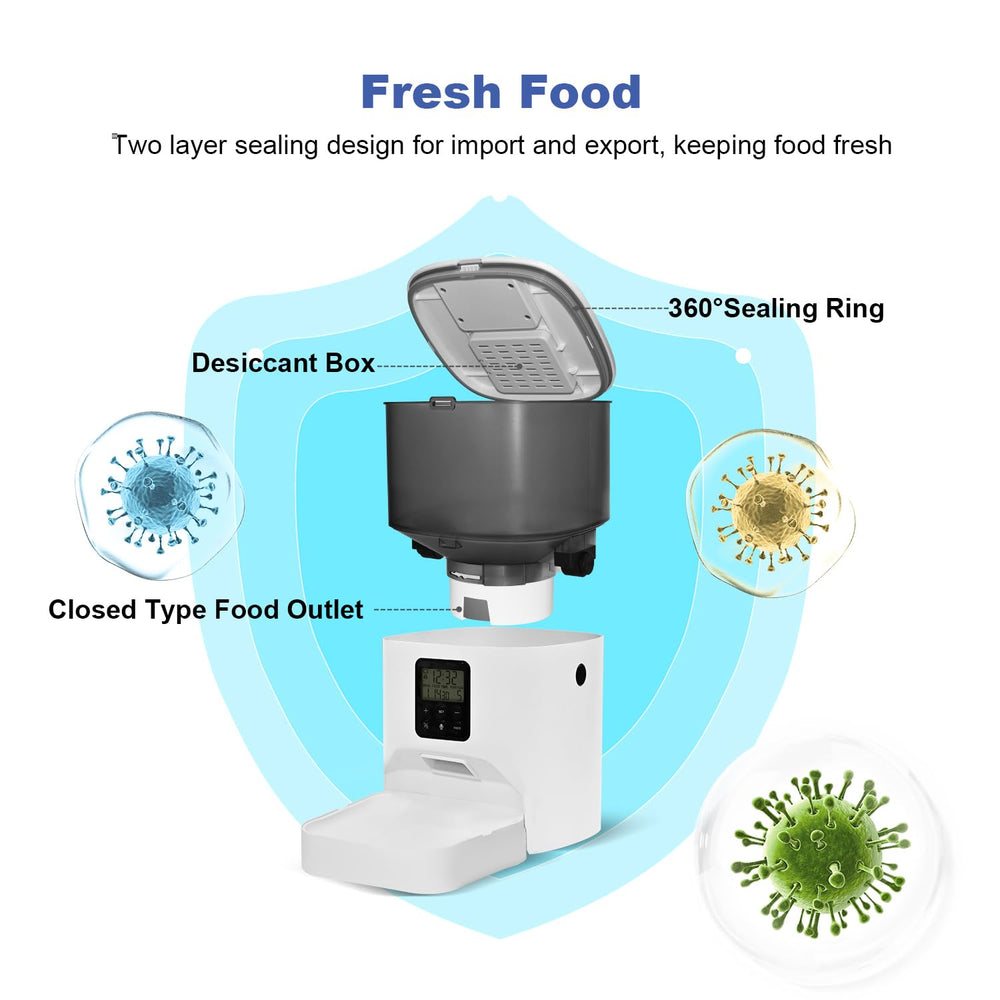 Andoll Home feeder supports up to eight meals per day.